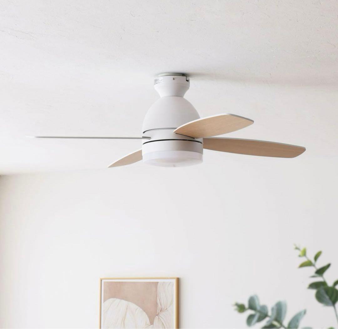 VENTOTA シーリングファンライト 天井 ファン 調光調色