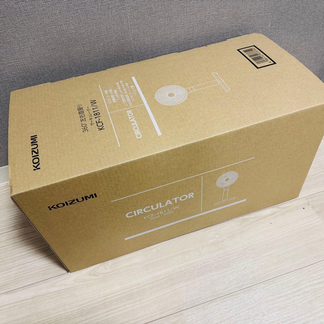 コイズミ サーキュレーター タイマー付き ホワイト KCF-1811/W