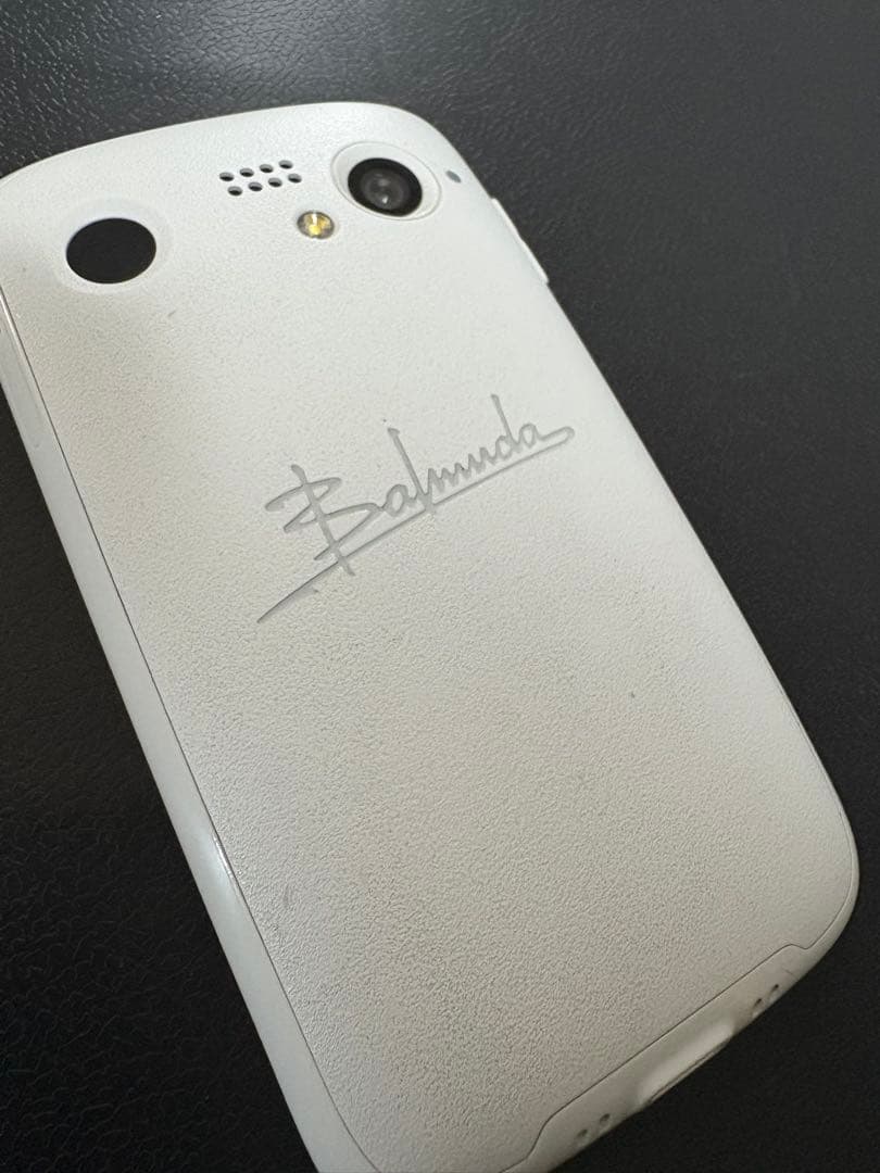 動作確認済 バルミューダフォン ホワイト