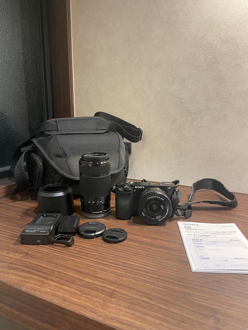 α6000 ダブルズームレンズキット