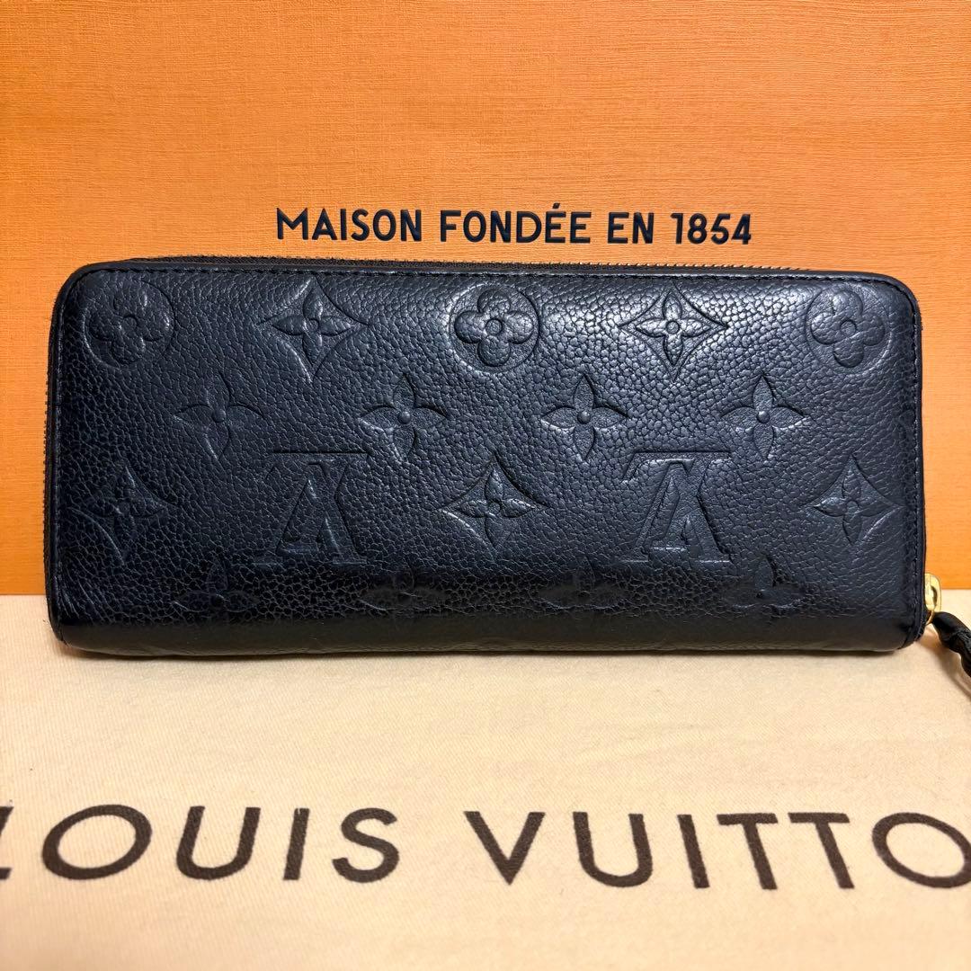 【極上美品】ルイヴィトン モノグラム アンプラント ジッピーウォレット 長財布