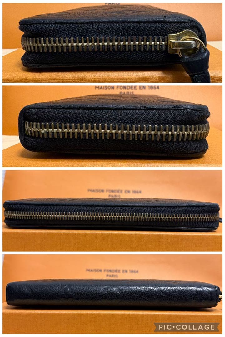 【極上美品】ルイヴィトン モノグラム アンプラント ジッピーウォレット 長財布