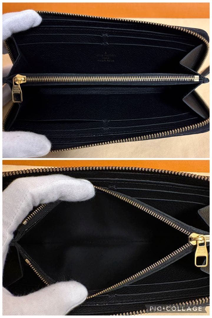 【極上美品】ルイヴィトン モノグラム アンプラント ジッピーウォレット 長財布