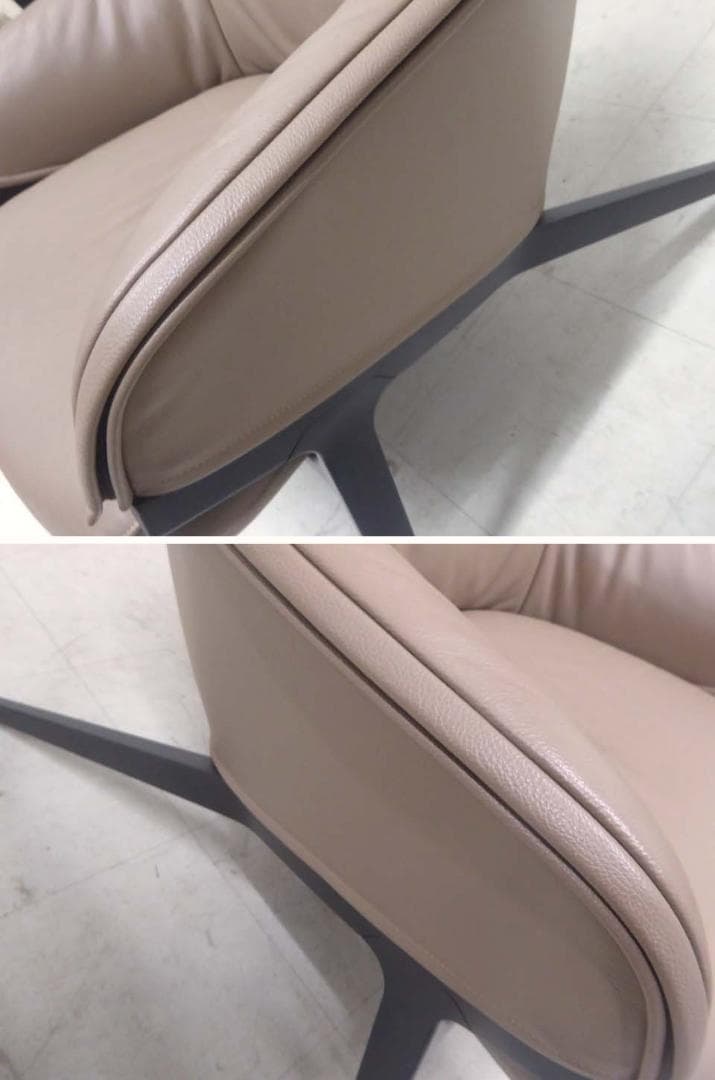 展示品 超美品■Cassina■396 P22 本革 ラウンジチェア