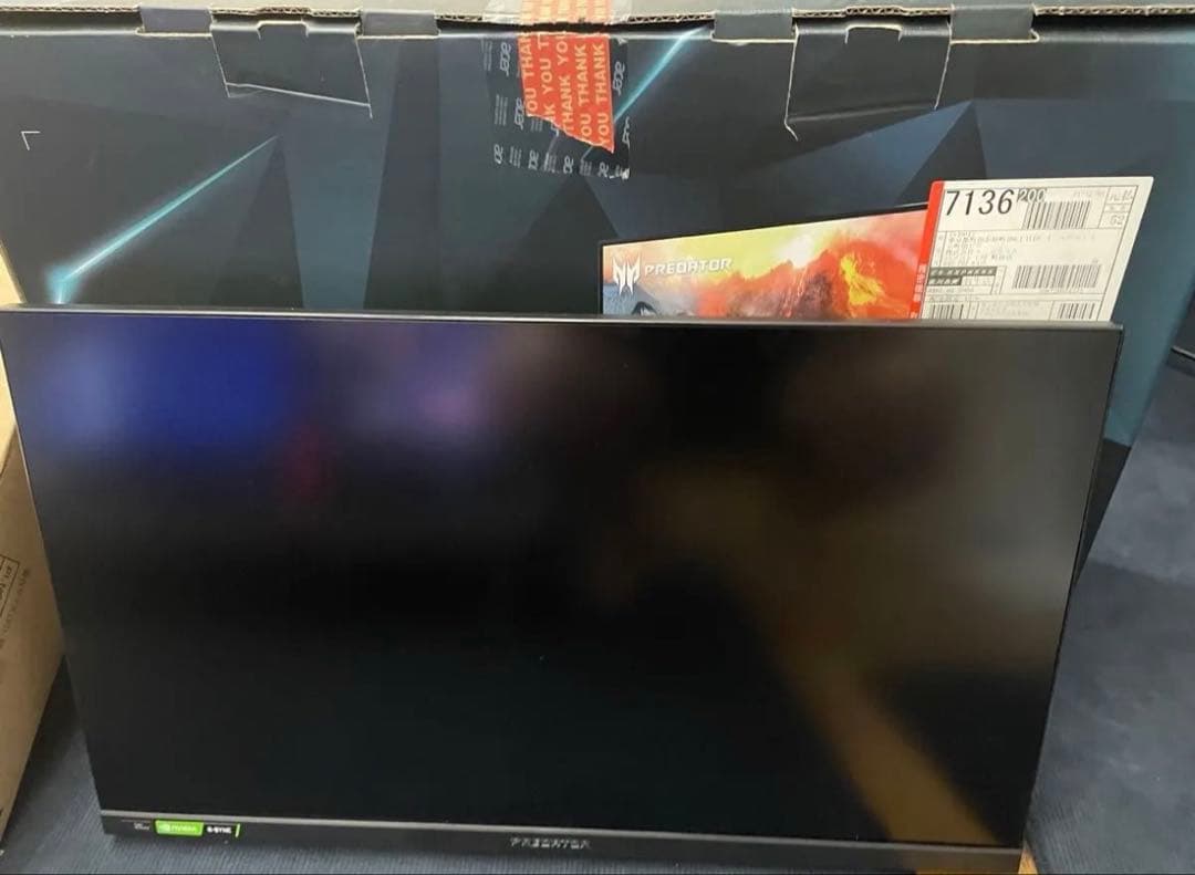 acer 240Hz 27インチ IPS液晶 応答速度0.1ms