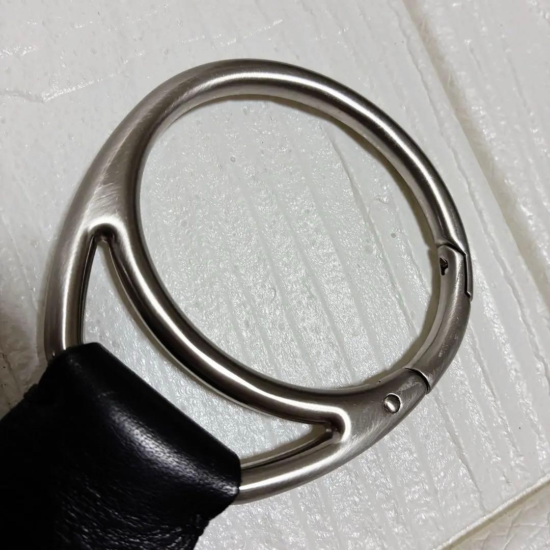 エンダースキーマ(Hender Scheme)キーホルダー カラビナ　ブラック