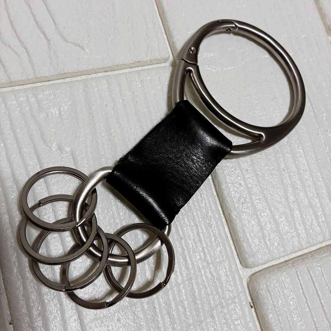 エンダースキーマ(Hender Scheme)キーホルダー カラビナ　ブラック