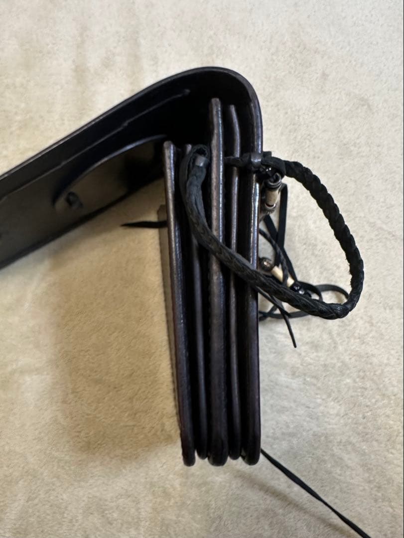 【Bigtwin】レザーコンチョ　メディスン　バッグ 美品