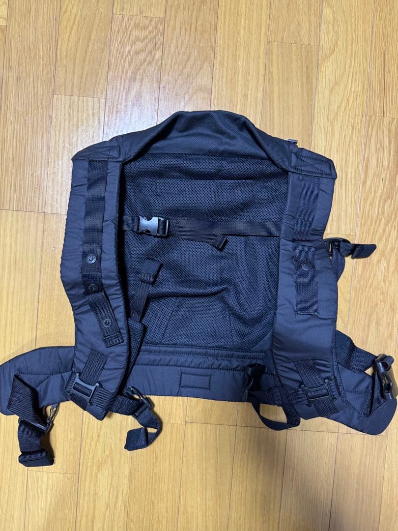 【美品】ノースフェイス 抱っこ紐 ブラック NMB82150 説明書付き 正規品