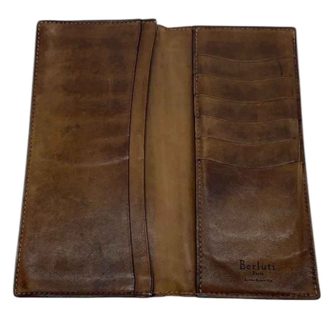 r  BERLUTI カリグラフィ 札入れ 長財布 財布 レザー