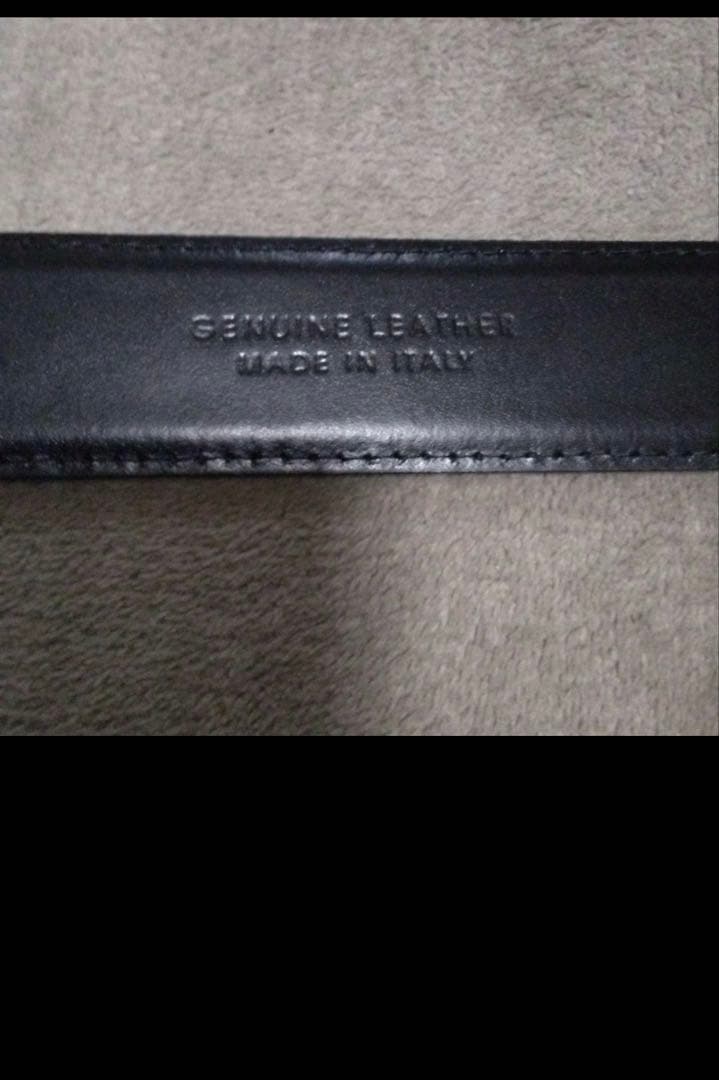 A*i様 BALENCIAGA ブラックレザーベルト