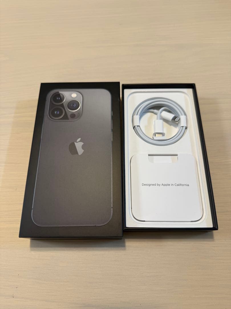 【美品】Apple iPhone 13 Pro グラファイト 本体 SIMフリー