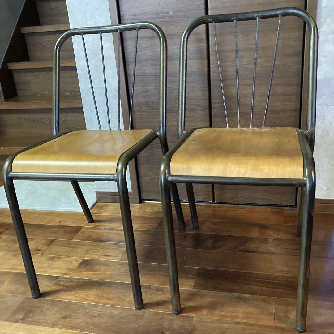 【廃盤レアカラー✨️】クラッシュゲート ノットアンティークス　チェア　2脚セット