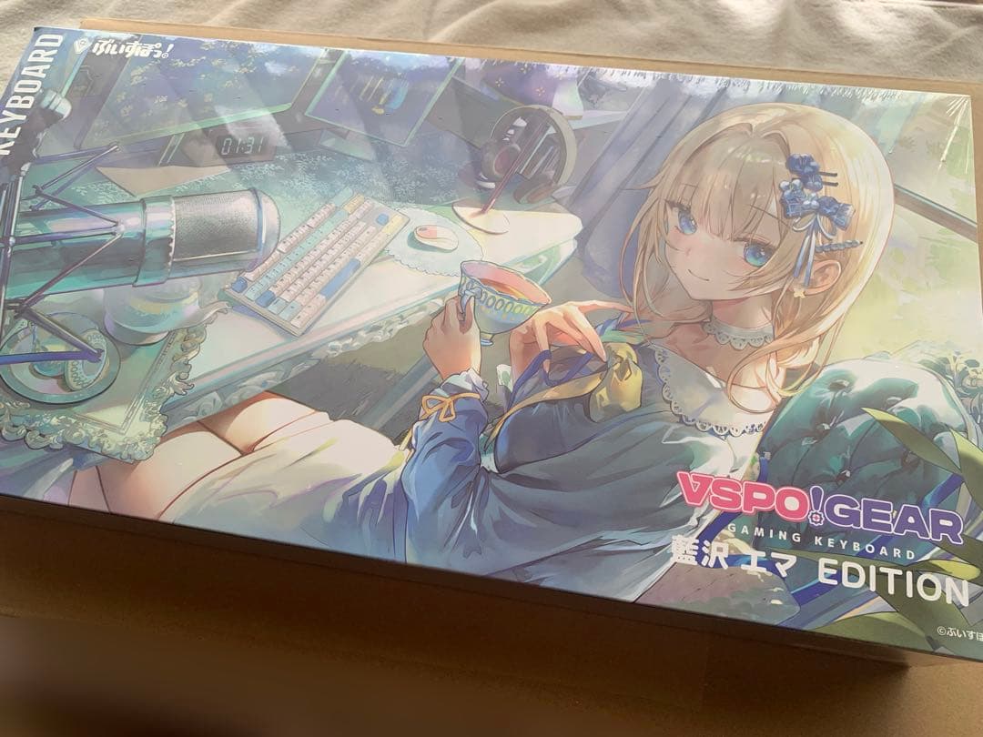 【新品未開封品】VSPO! GEAR 藍沢エマ ゲーミングキーボード 第2弾