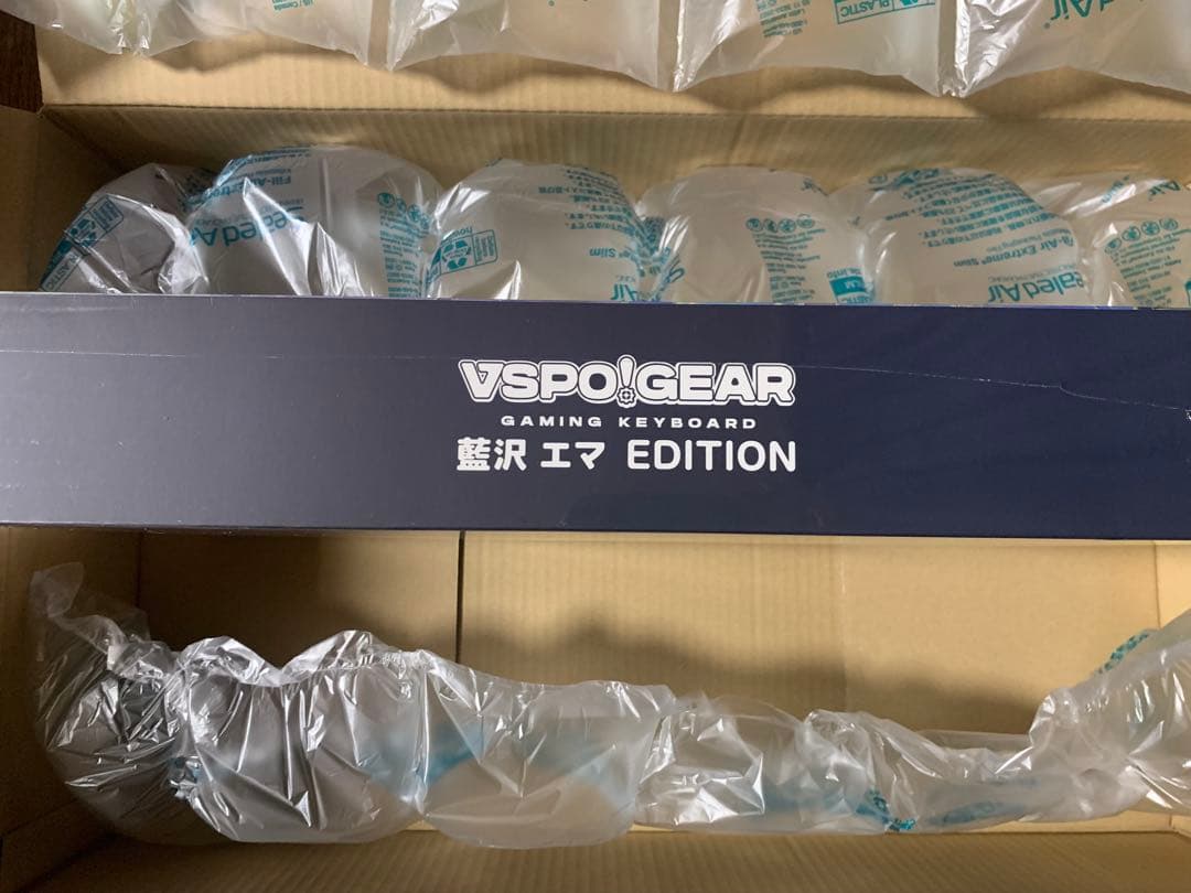 【新品未開封品】VSPO! GEAR 藍沢エマ ゲーミングキーボード 第2弾
