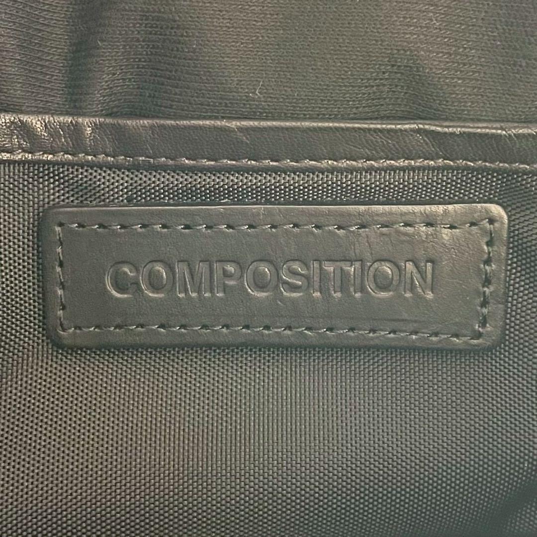 COMPOSITION イサムカタヤマ メッセンジャーバッグ レザー×ナイロン