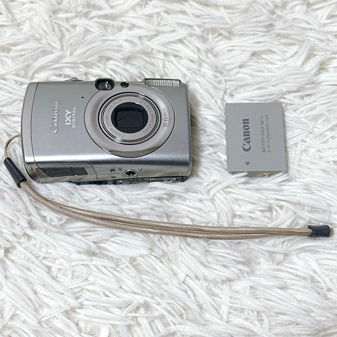 【動作品】Canon IXY Digital 800IS デジカメ シルバー