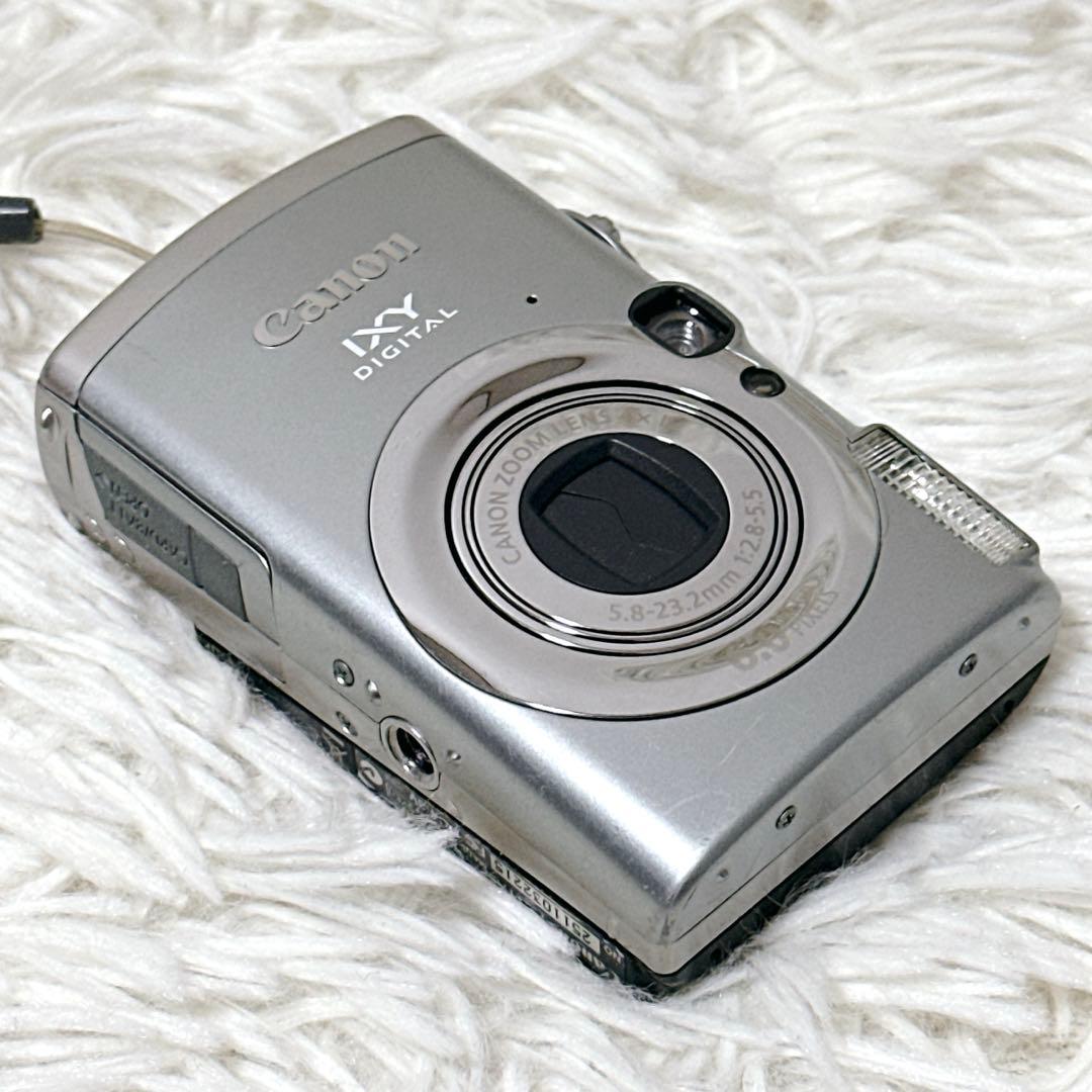 【動作品】Canon IXY Digital 800IS デジカメ シルバー