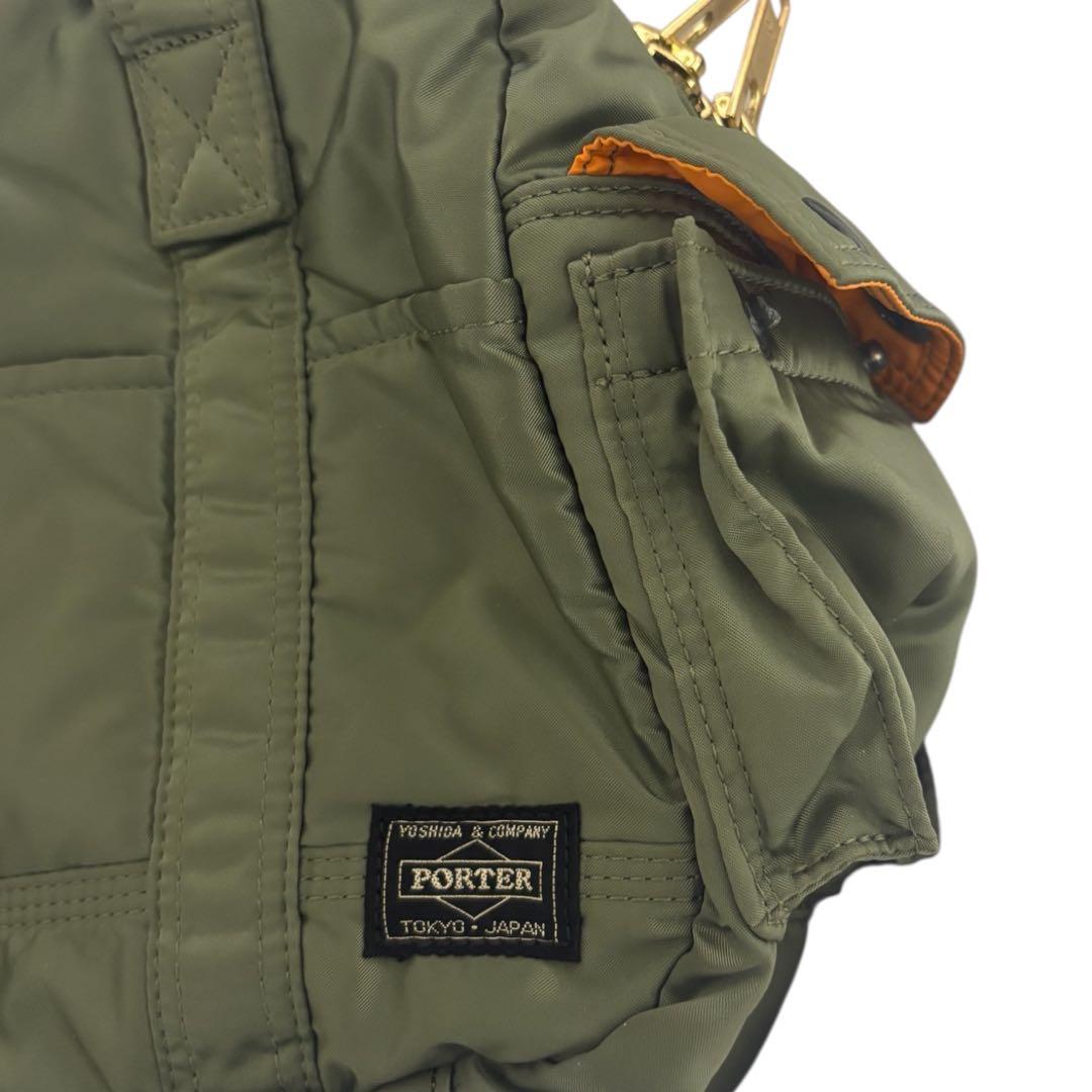PORTER ハンドバッグ オリーブ カーキ 人気 希少