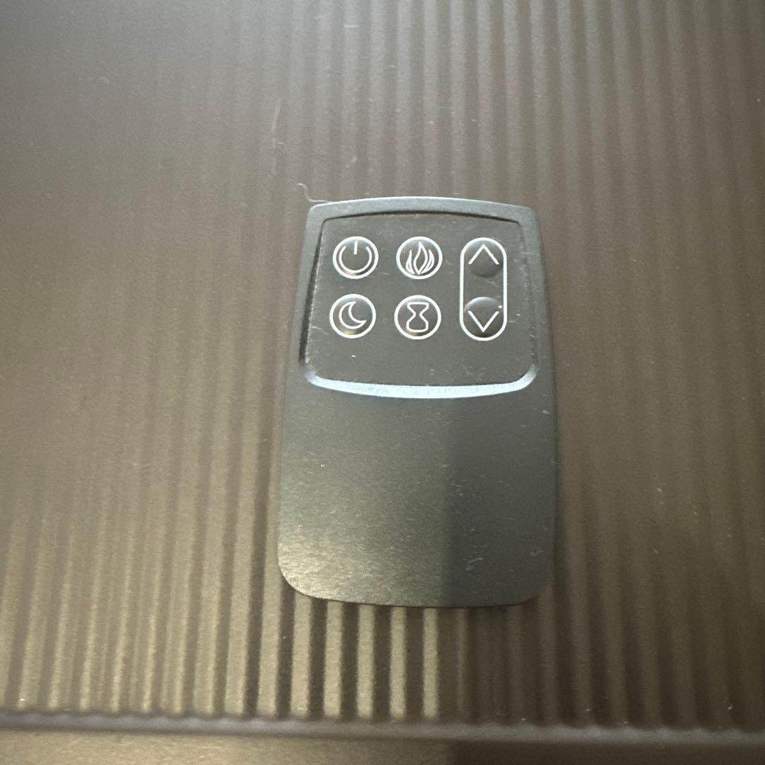 暖炉風 電気ストーブ ブラック