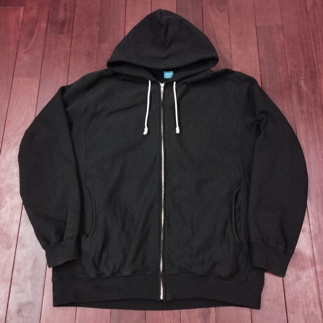 サクギ様 グッドオン ジップパーカー ブラック XL スウェット トレーナー