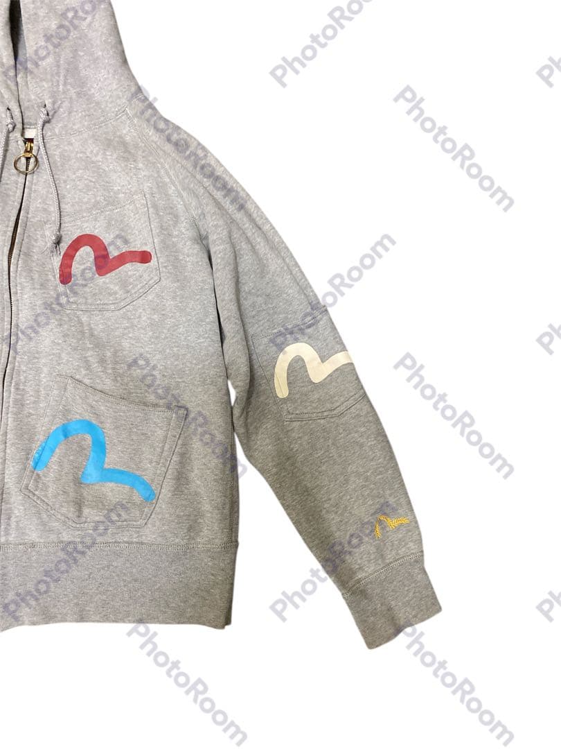EVISU エヴィス 【希少モデル】カラフルロゴ パーカー サイズ40Mサイズ