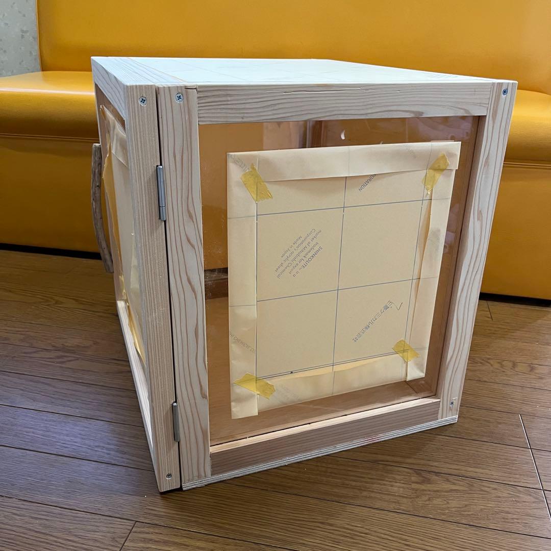 まこ鳥かごアクリル保温ケース保温箱アクリルケース