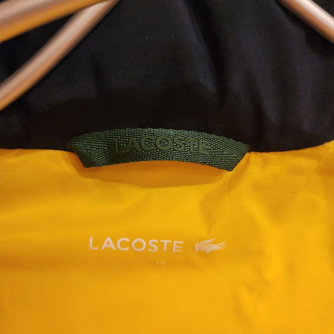 ■LACOSTE■ラコステ 収納フード付き ダウンジャケット レディース M