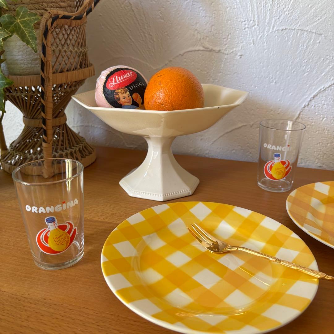 クリストフル ナターシャ 24金プレート デザートフォーク フランス 廃盤