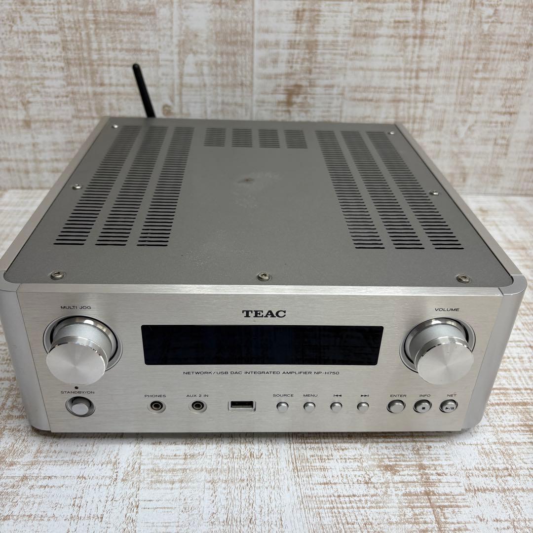 TEAC プリメインアンプ シルバー　NP-H750-S