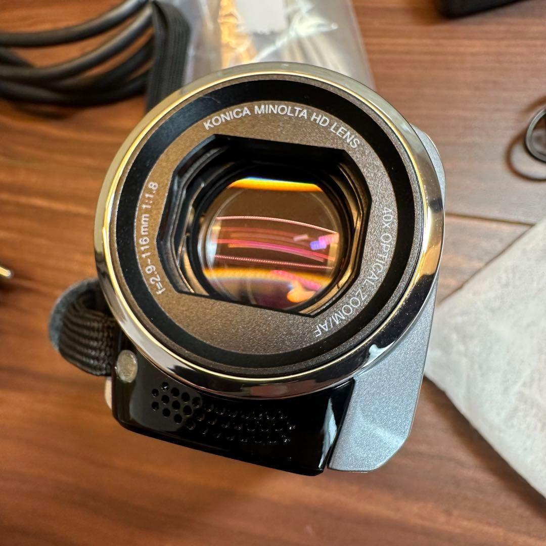 Victor JVC GZ-HM690-S ビデオカメラ 動作確認済み 0384