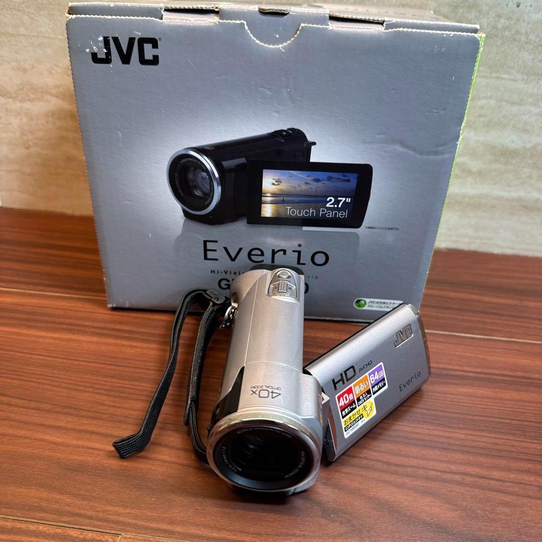 Victor JVC GZ-HM690-S ビデオカメラ 動作確認済み 0384
