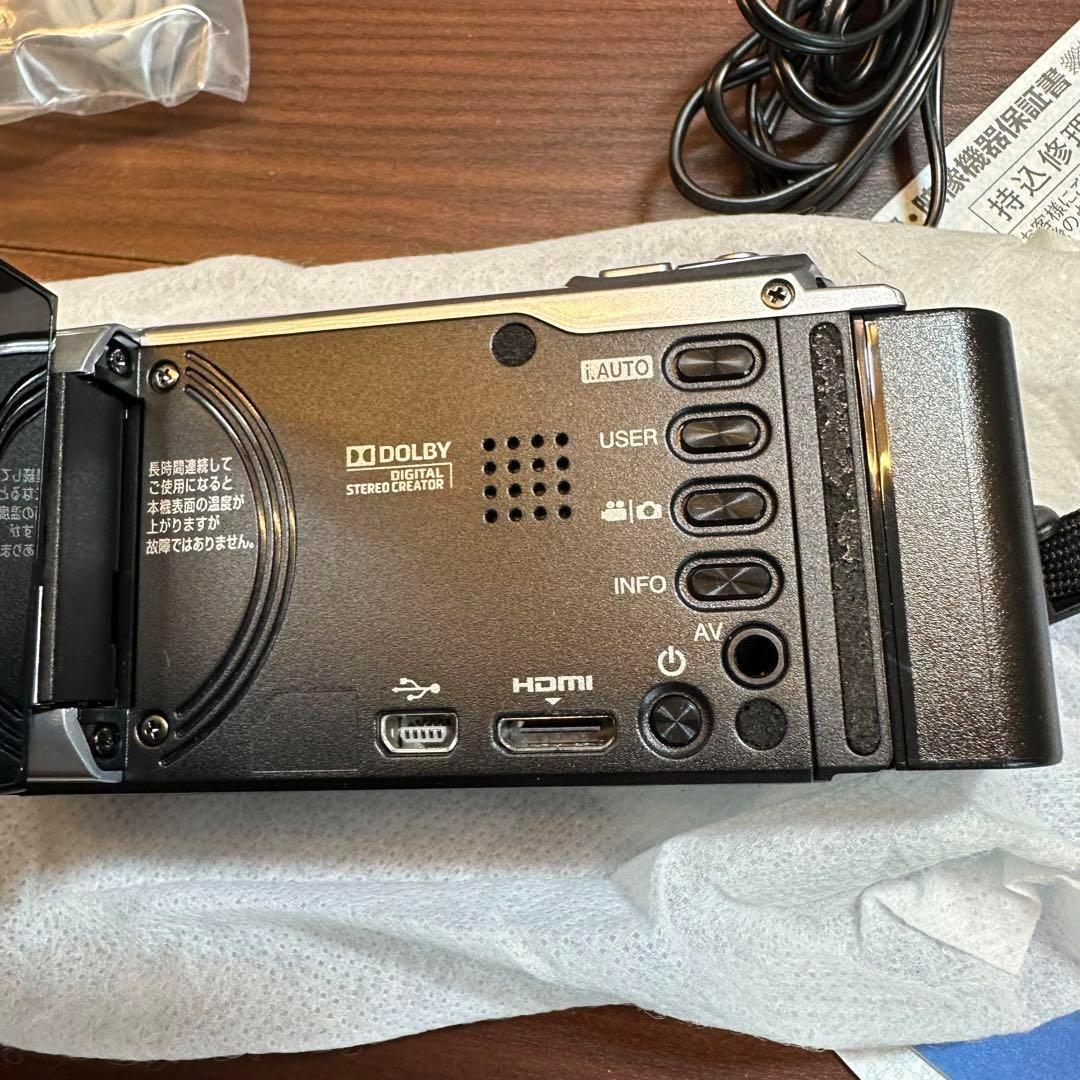 Victor JVC GZ-HM690-S ビデオカメラ 動作確認済み 0384