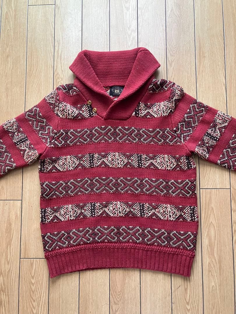 RRLインターシャニット セーター S