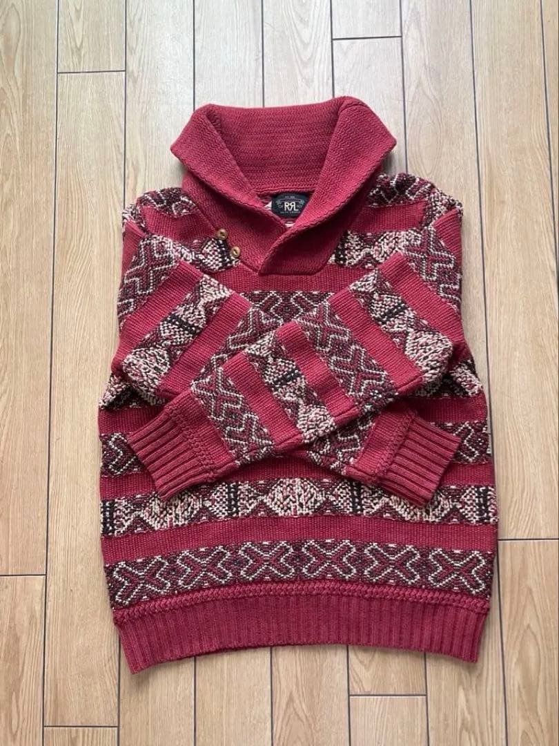 RRLインターシャニット セーター S