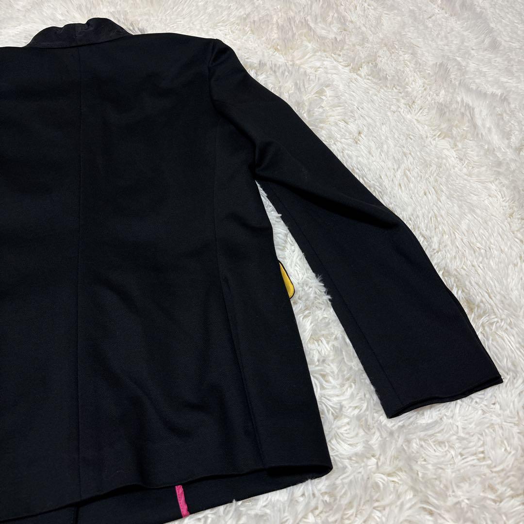 【未使用に近い】ピーエスポールスミス　セットアップ　ノーカラー　ブラック　38