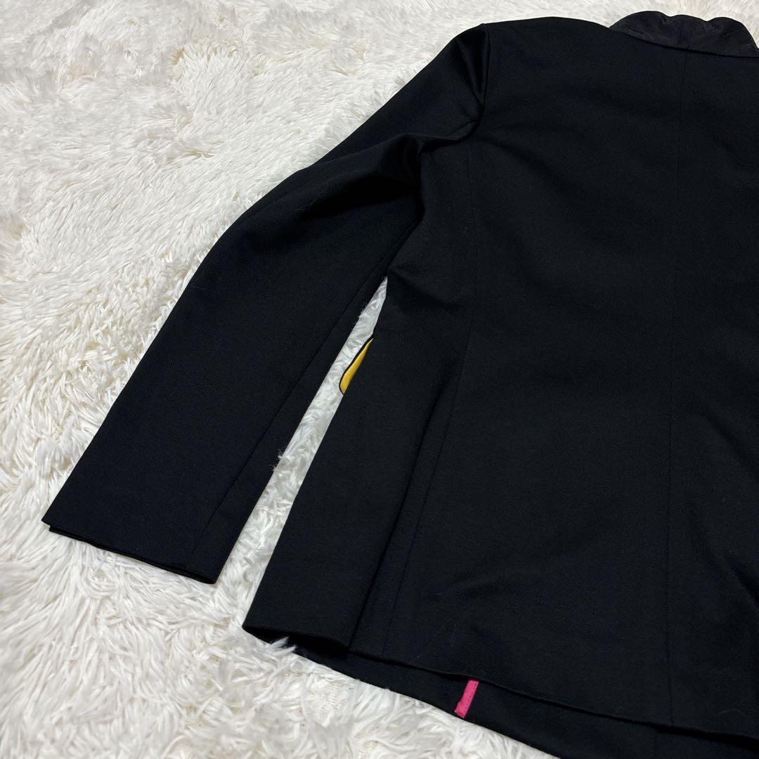 【未使用に近い】ピーエスポールスミス　セットアップ　ノーカラー　ブラック　38