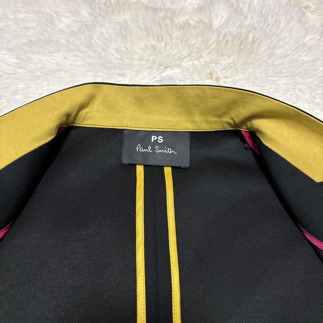 【未使用に近い】ピーエスポールスミス　セットアップ　ノーカラー　ブラック　38