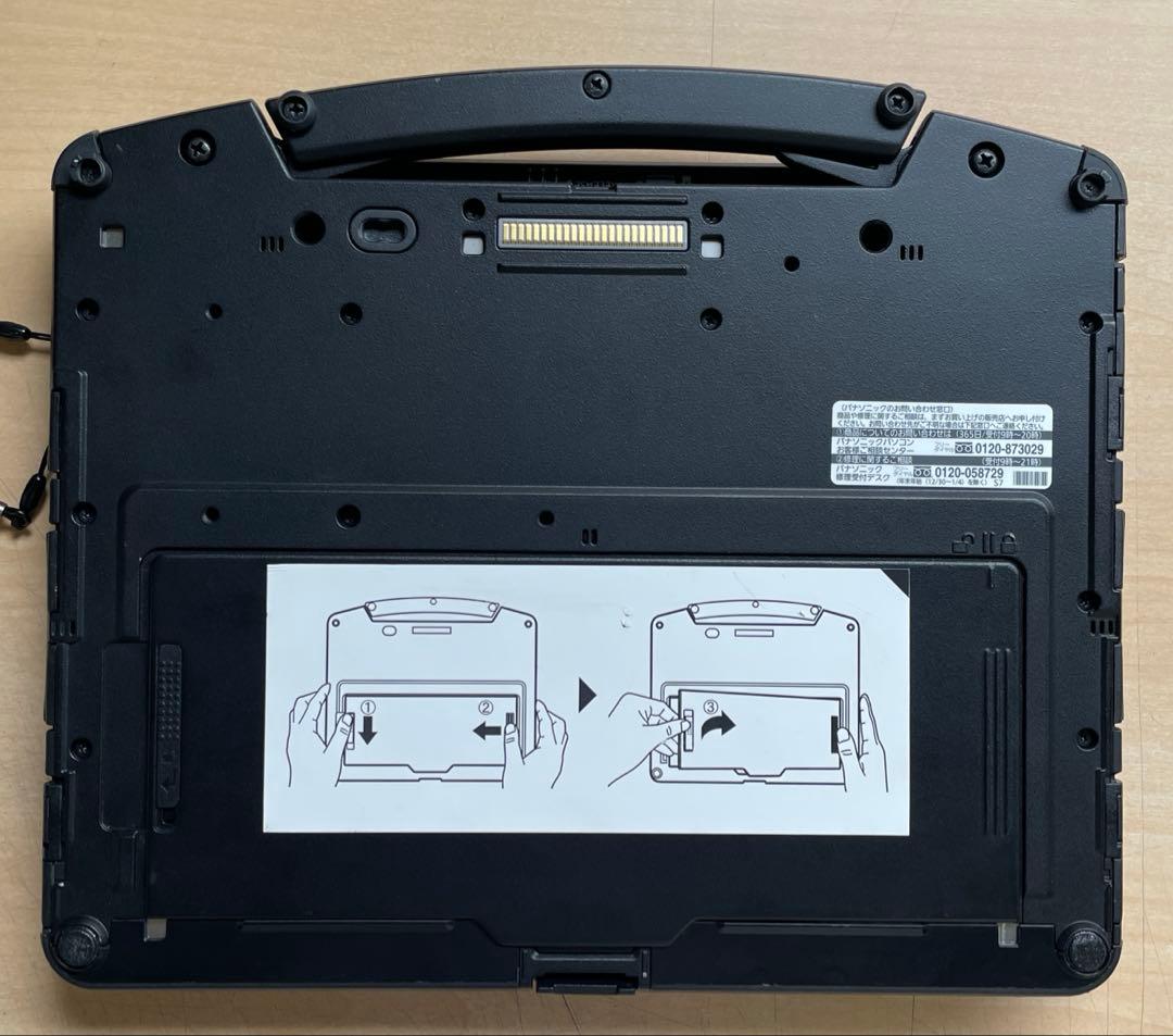 TOUGHBOOK CF-20 128GB　i5-7Y57 ペン付　超美品　#5