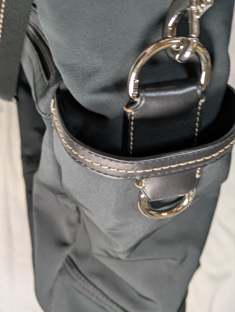 COACHコーチブラック ナイロン トートバッグ未使用品2weyビジネスバック