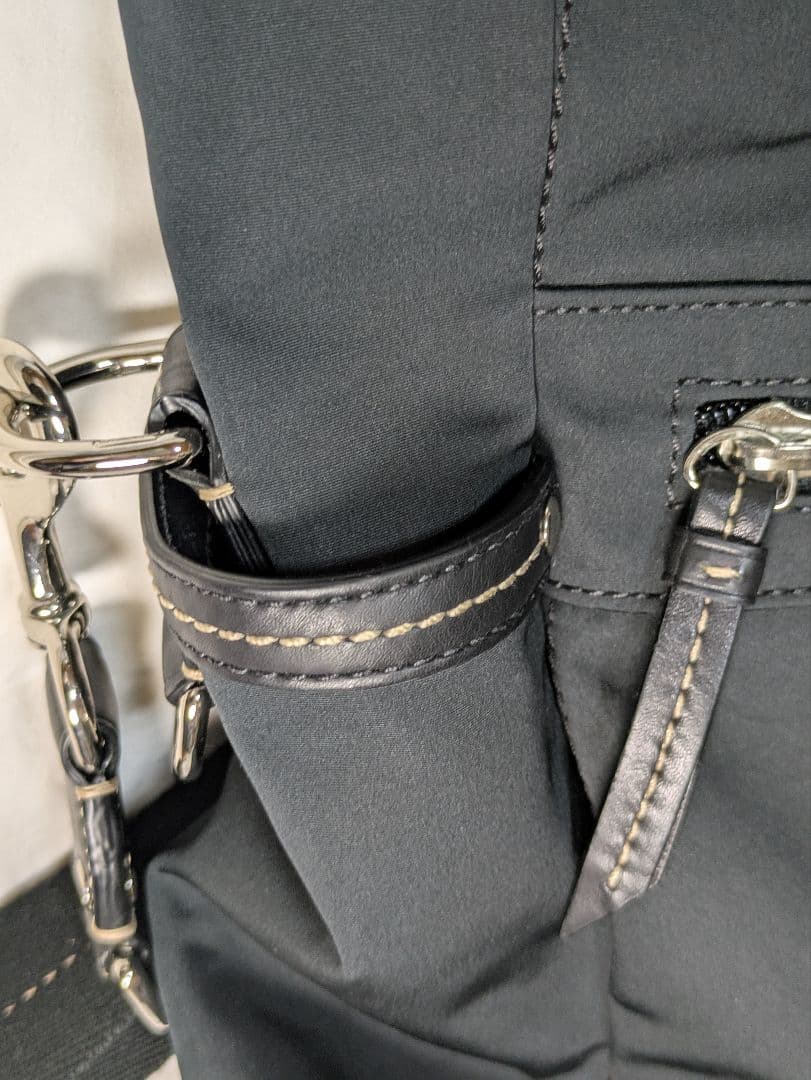 COACHコーチブラック ナイロン トートバッグ未使用品2weyビジネスバック