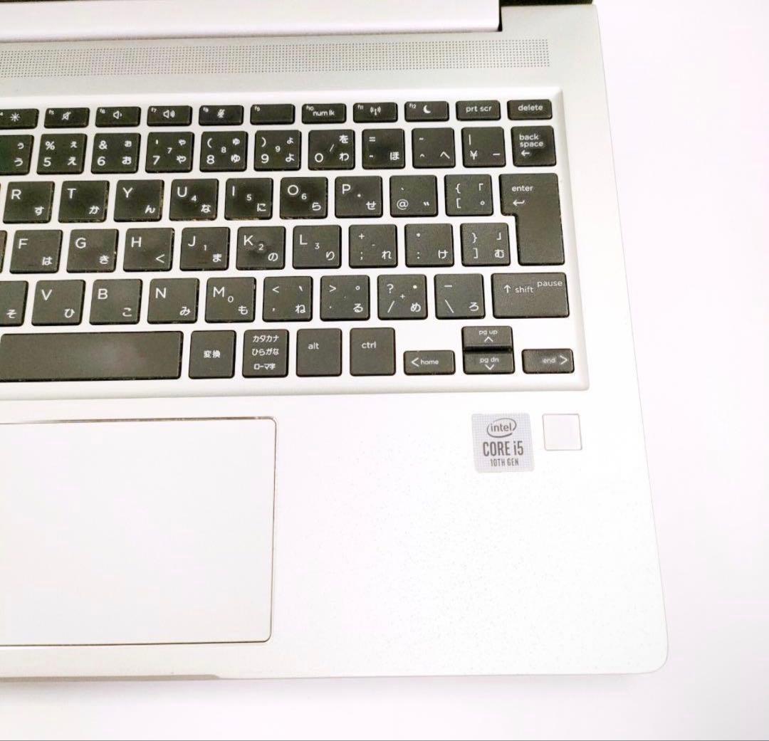 HP ProBook 第10世代 i5 SSD/Windows11/カメラ付き