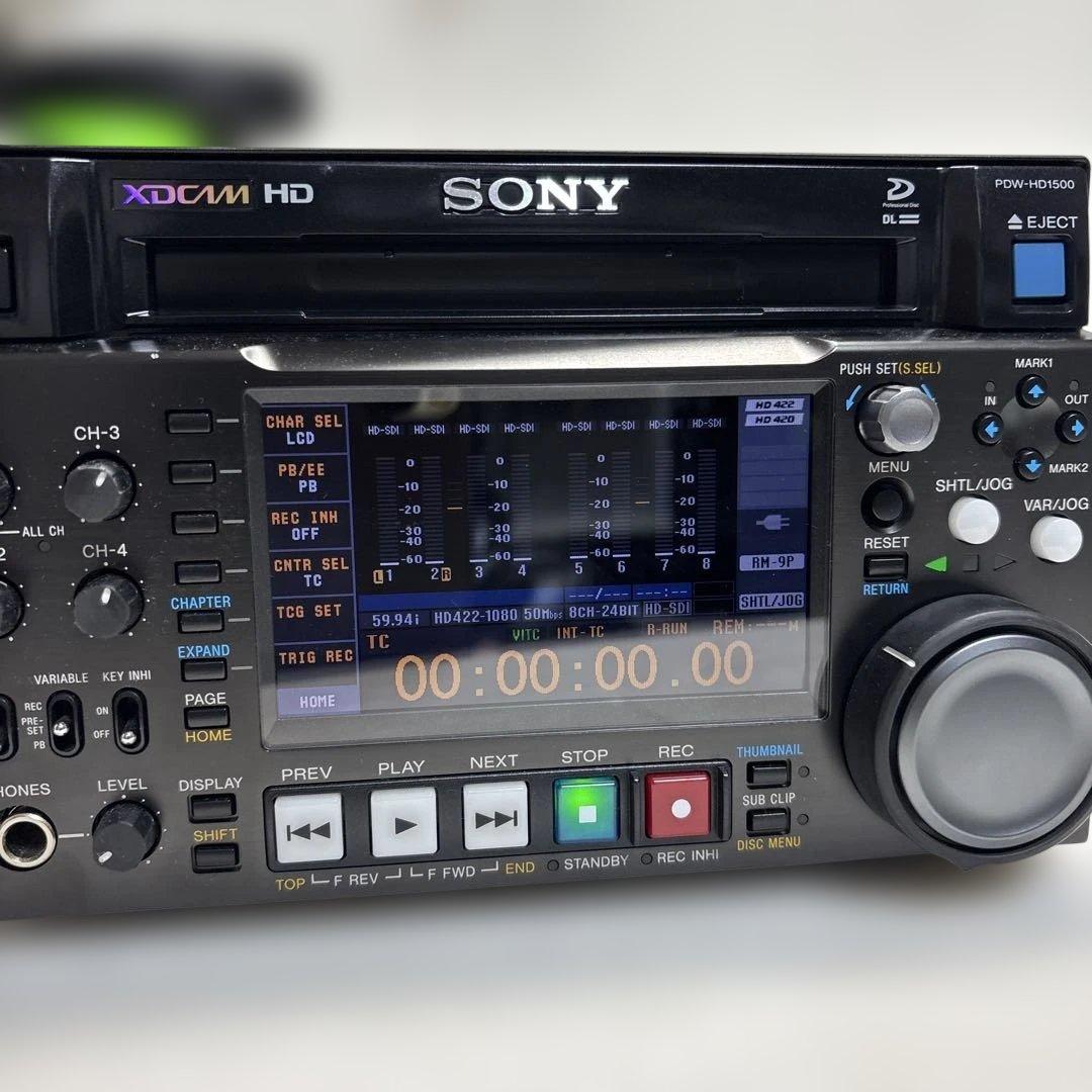 【2月中は特別価格】業務用　SONY PDW-HD1500 XDCAM HD