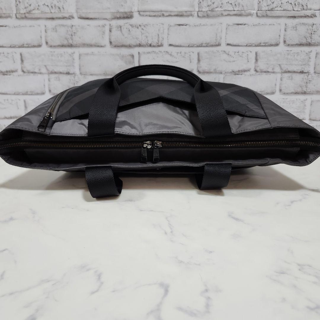 美品☆ブラックレーベルクレストブリッジ　トートバッグ　CBチェック　肩掛け　A4