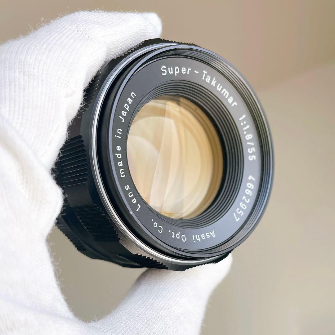 【外観美品美フレア】PENTAX Super Takumar 55mm f1.8