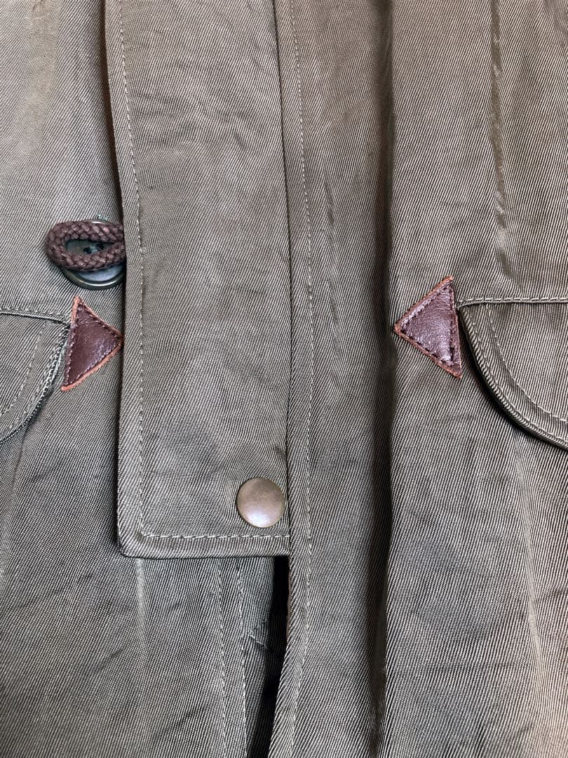 ￼wjk ダブルジェイケイ モッズコート N-3Bカーキ ファー L ny02