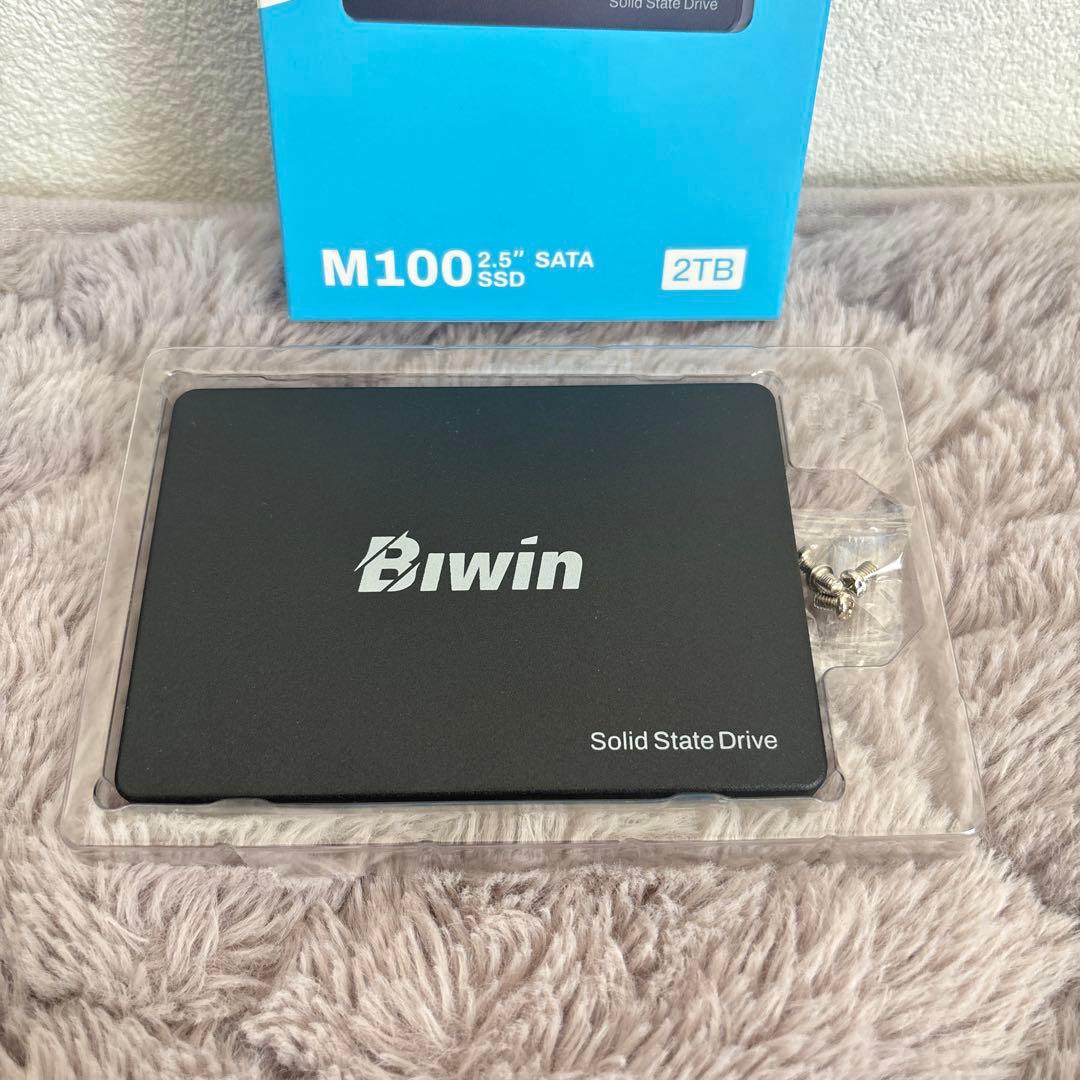 【未使用】Biwin M100 2TB SSD 2.5インチ SATA