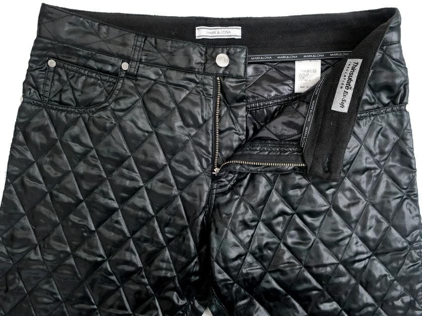 h*y様 【良品】マーク＆ロナ ゴルフ 中綿入 キルティング パンツ エコダウン