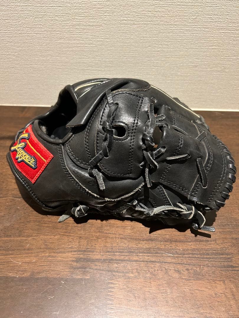 久保田スラッガー Slugger 軟式グローブ 黒（投手兼内野手用）