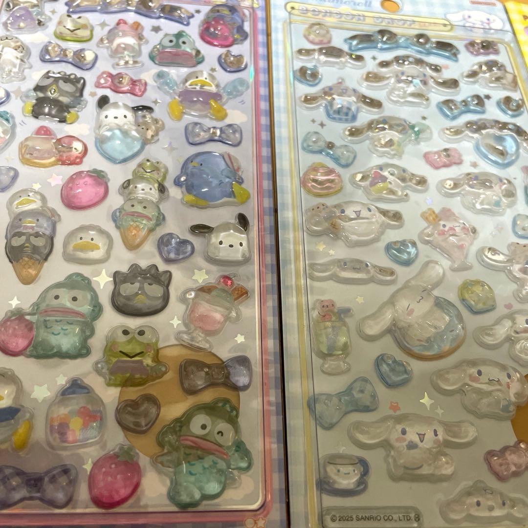 サンリオ第二弾　大ボンボンドロップシール正規品8枚セット